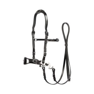 testiera bitless bridle hackamore anatomico edix hack q